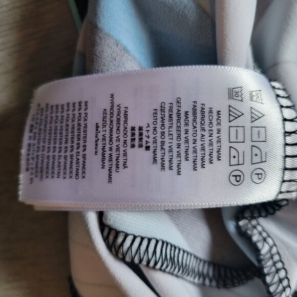 Michael Kors Womens Long-Sleeve Swirl Print Dress XL - Picture 5 of 6